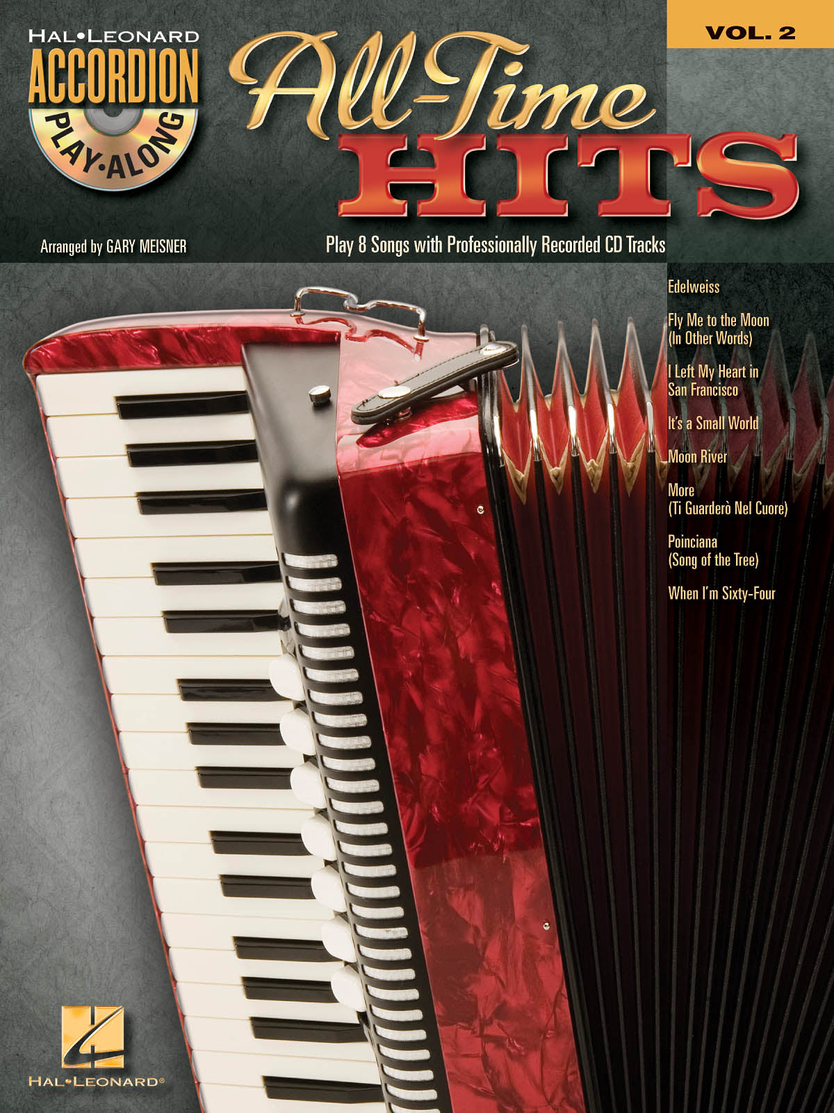 HL Accordion All-Time Hits V2 Bk+CD