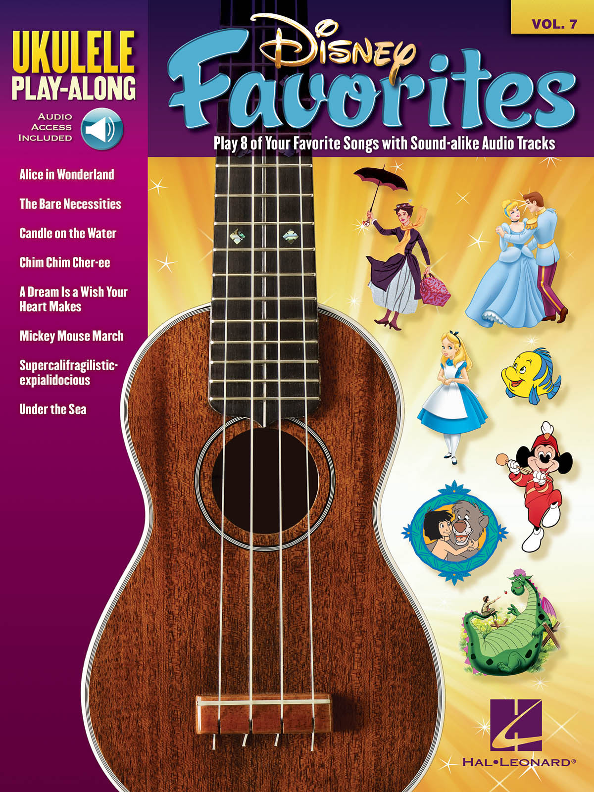 Disney Favourites Uke Play-Along Bk+CD