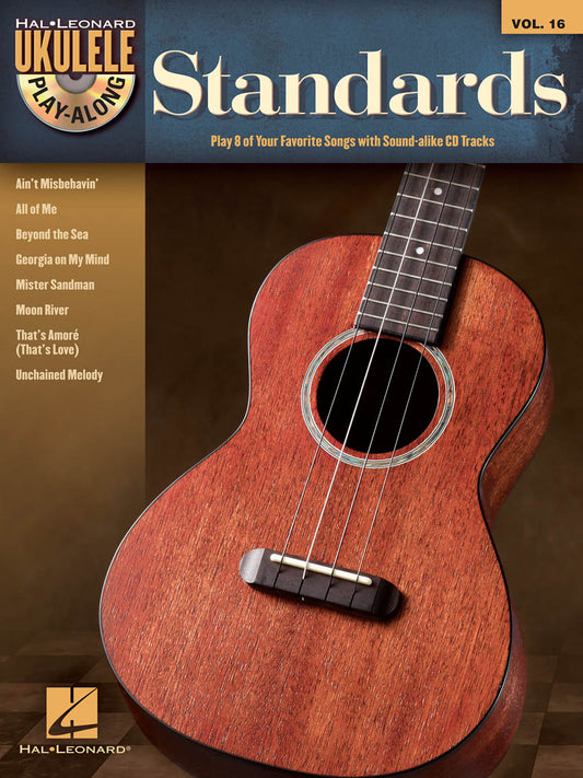 Standards Ukulele Vol16 Bk/CD