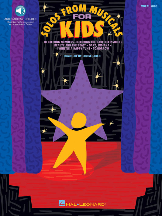 Solos From Musicals Kids Vce Bk+CD HL