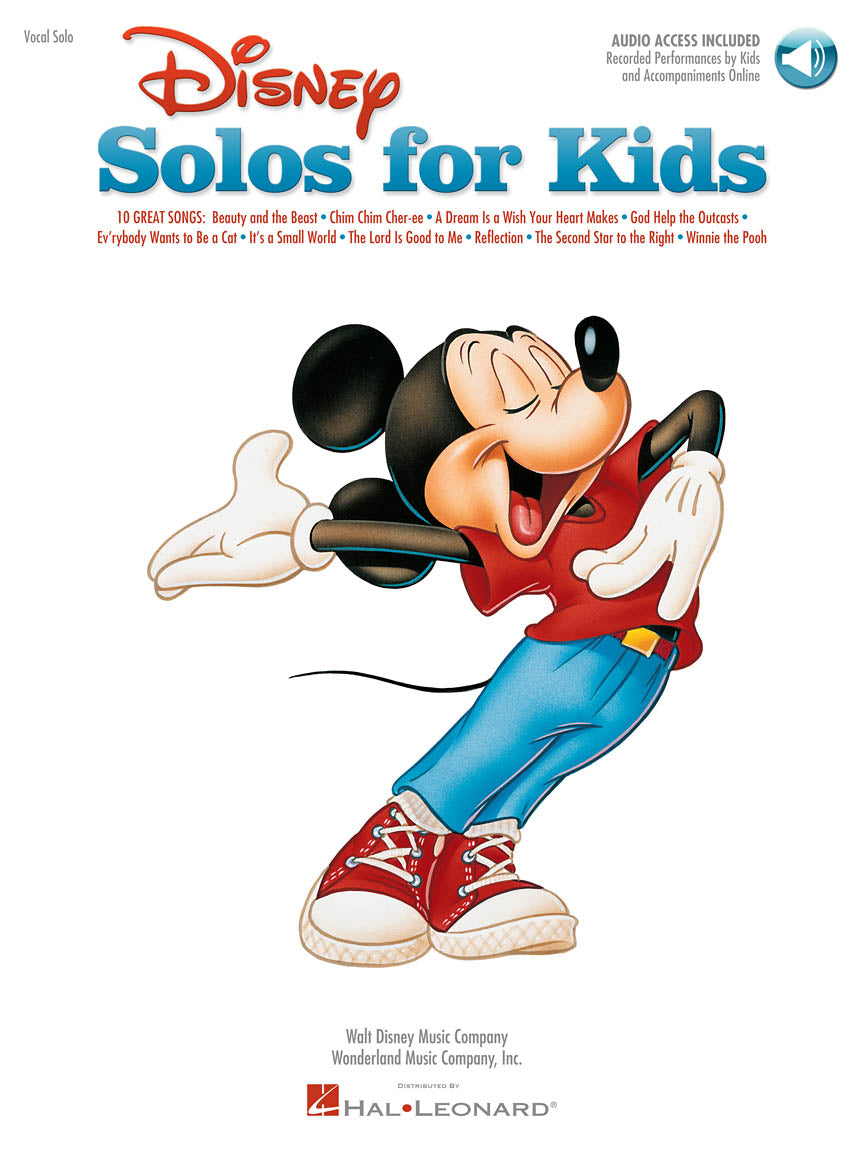 Disney Solos for Kids Bk/CD