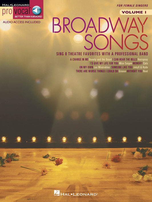 Provocal Broadway Songs Female &CD HL