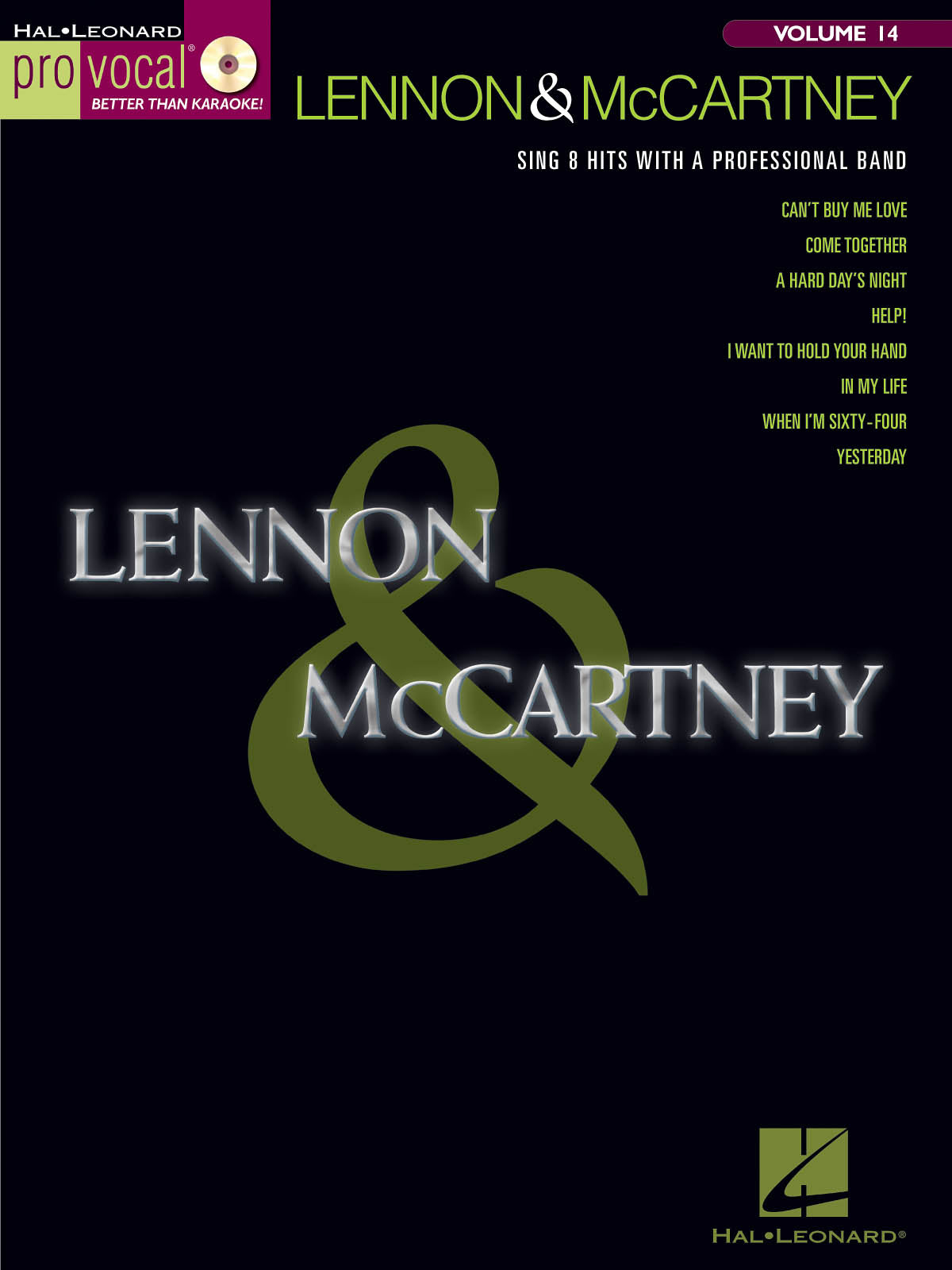 Lennon&McCartney Vol14+CD Pro Voc HL