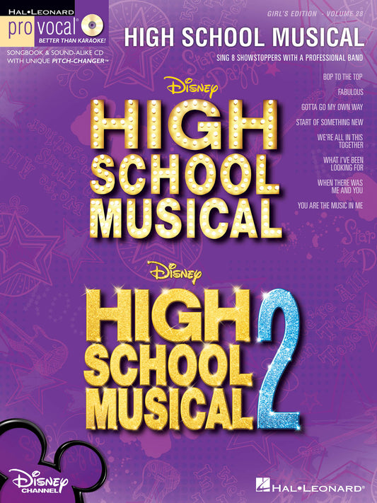 High School Musical Pro Voc+CD Vol28 Gi