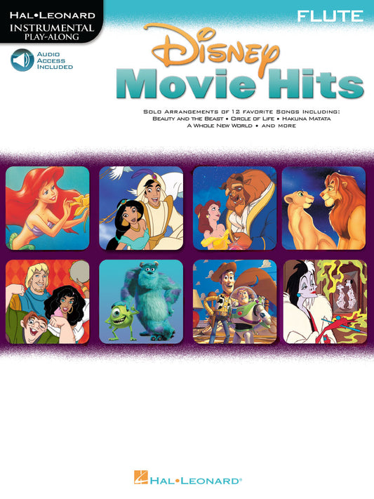 Disney Movie Hits Flt Bk/CD HL