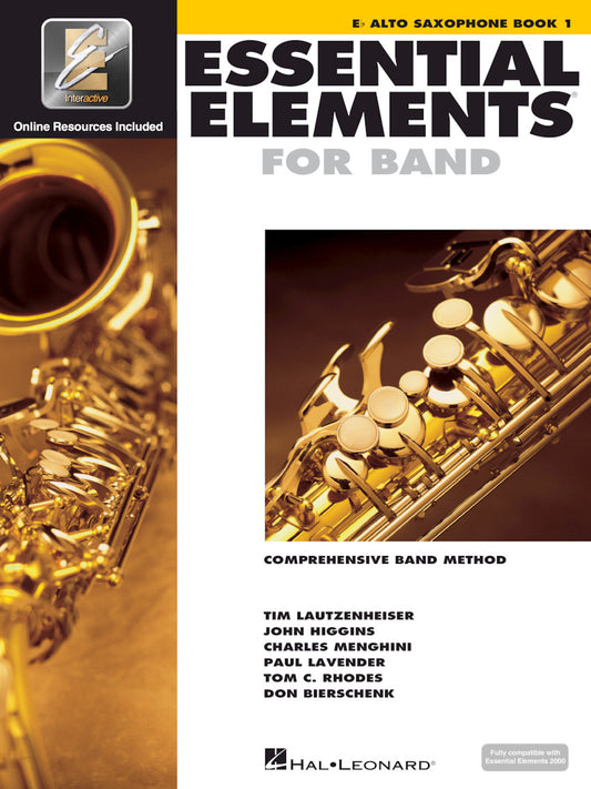 Essential Elements Saxophone Bk&CD HL