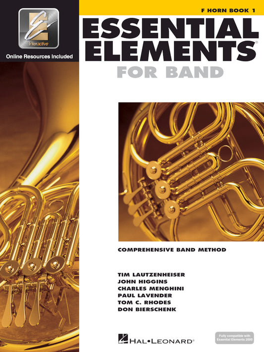 Essential Elements F Horn Bk&CD HL