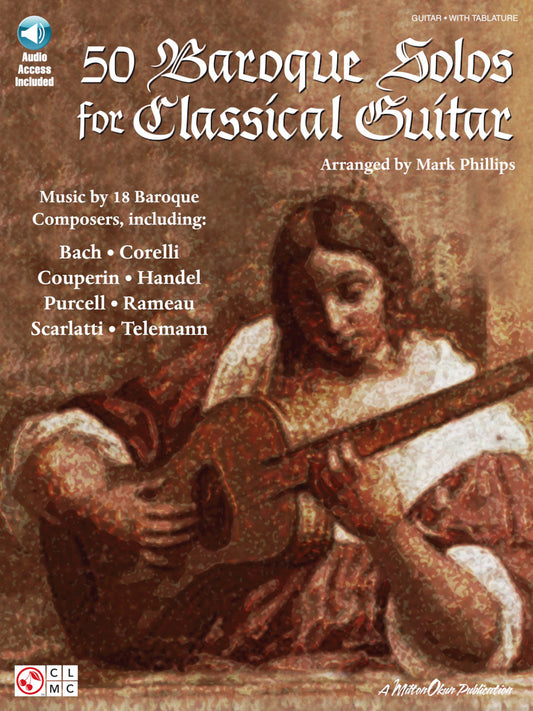 50 Baroque Solos Classical Gtr+CD HL