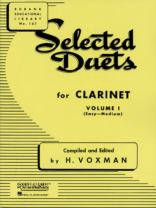 Selected Duets Clt Vol1 Voxman Easy-Med