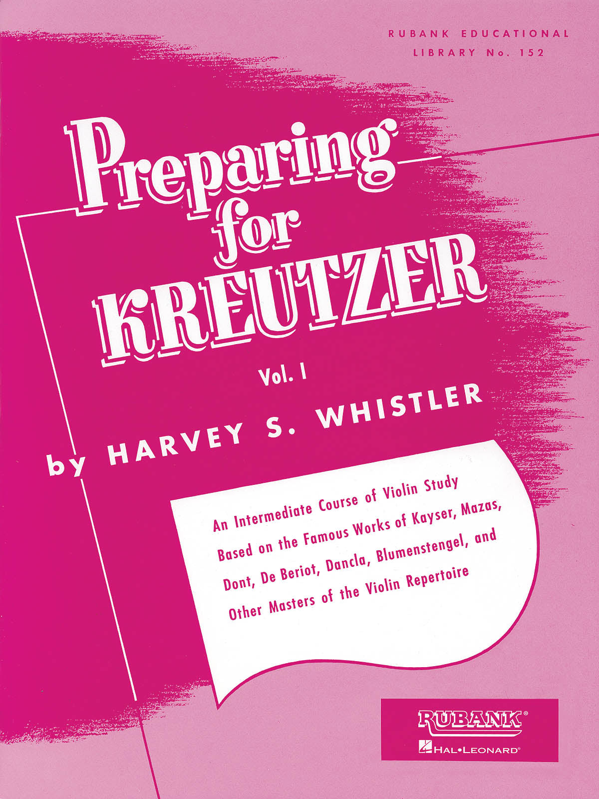 Whistler Preparing for Kreutzer Vln Vol
