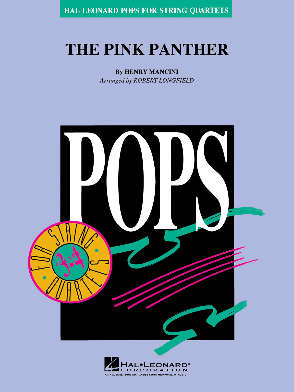 Pink Panther Str 4tet arr Longfield HL