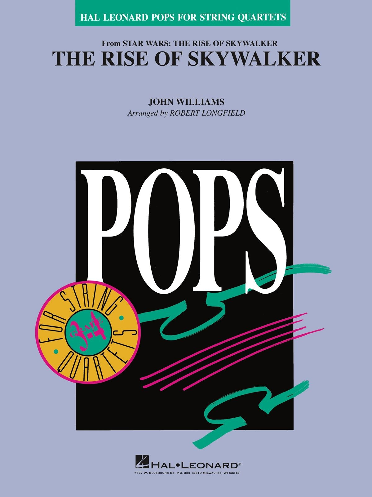Rise of Skywalker Str 4tet HL Pops arr