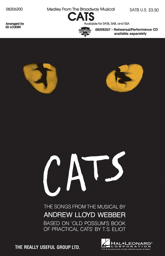 Lloyd Webber Cats Medley SATB