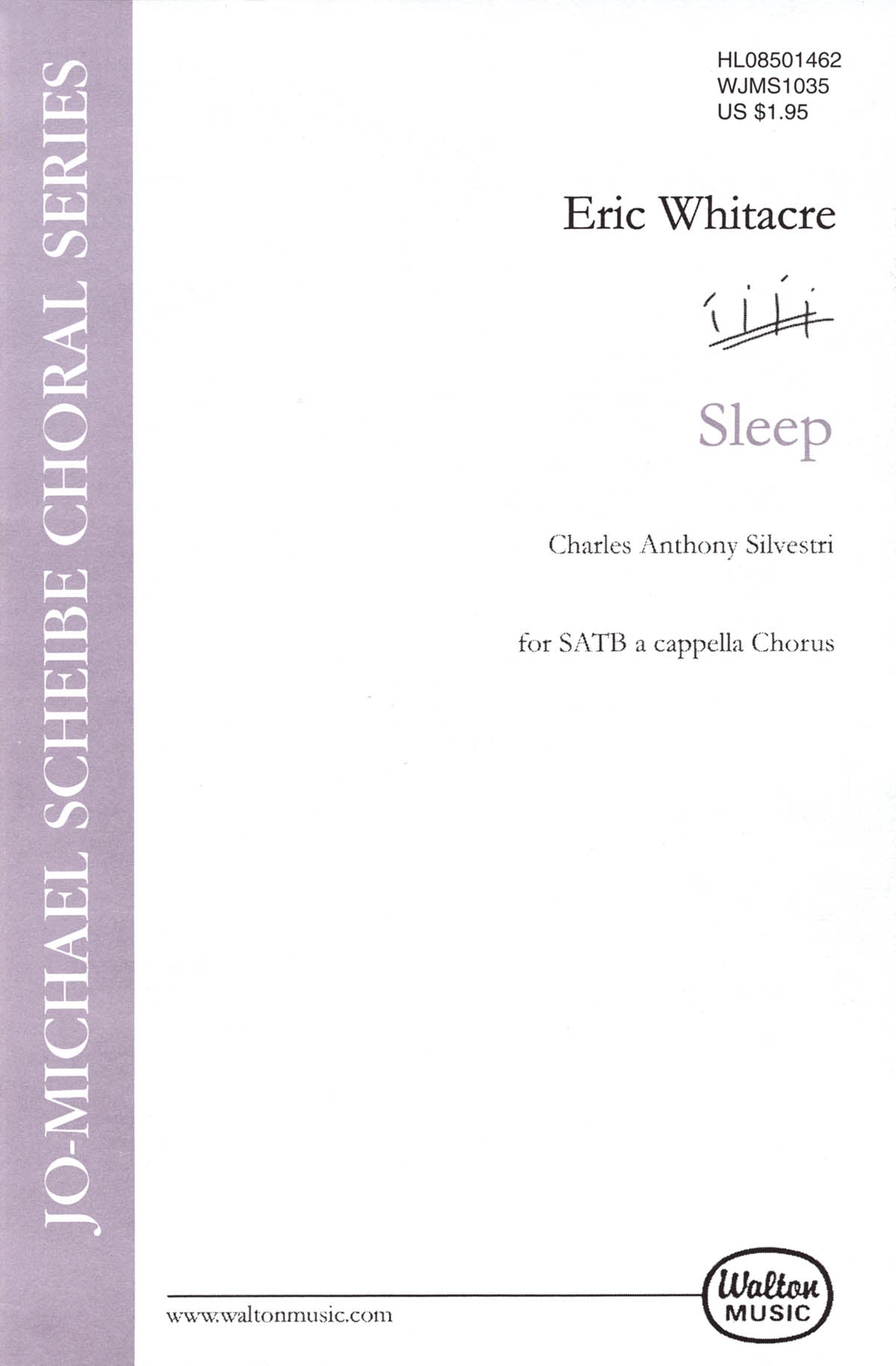 Whitacre Sleep SATB HL