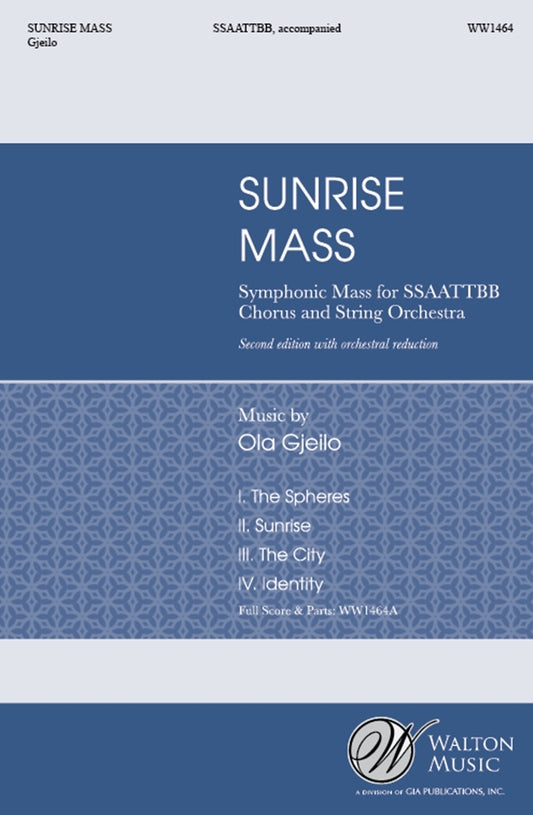 Gjeilo Sunrise Mass SSAATTBB V/S