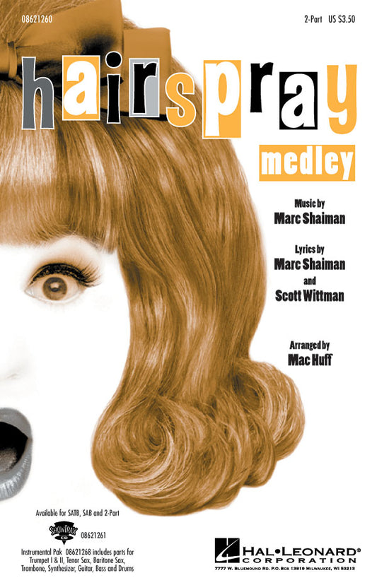 Hairspray Medley 2Pt Shaiman/MacHuff
