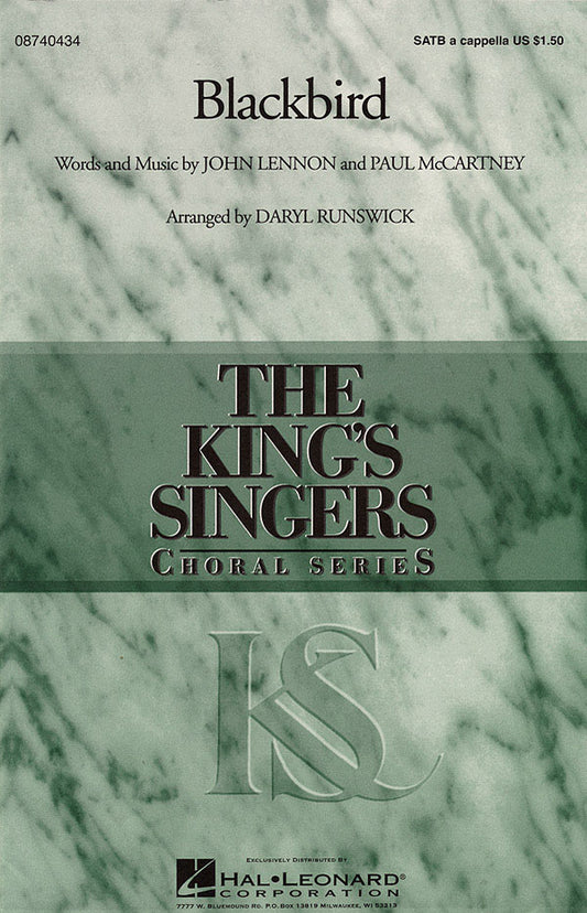 Beatles Blackbird SATB KSCS HL MGB