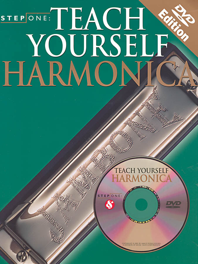 Teach Yourself Harmonica Step1 Bk/DVD