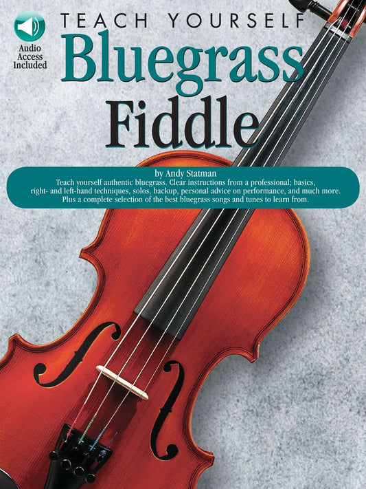 Teach Yourself Bluegrass Fiddle Bk+CD