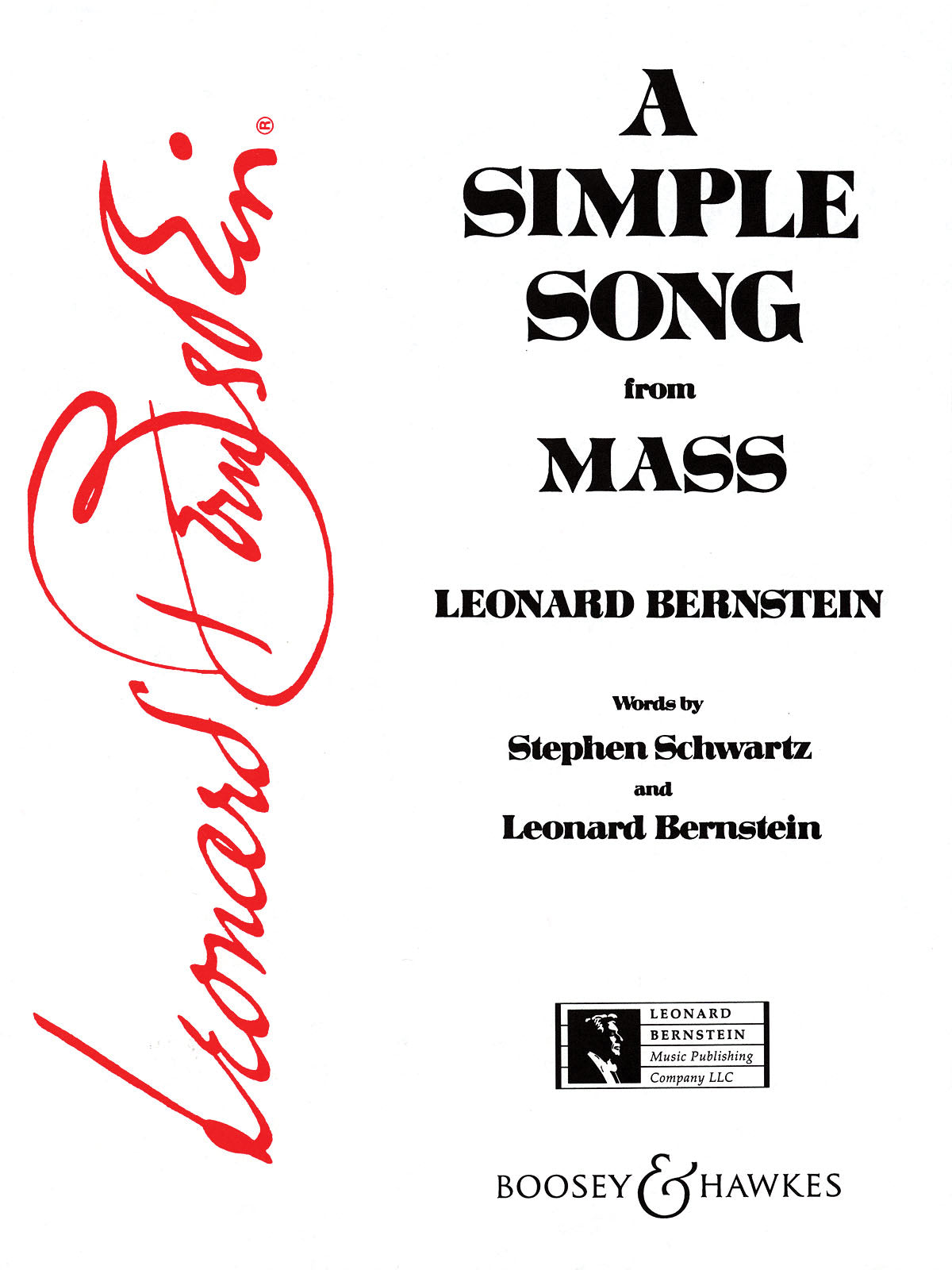 Bernstein Simple Song (Mass) G BHP