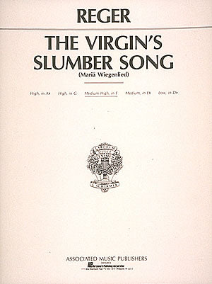 Reger Virgins Slumber Song MH Voc F