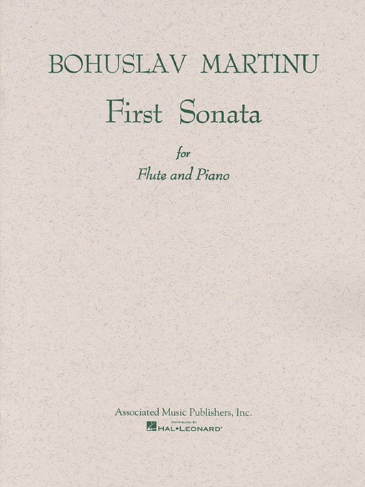 Martinu First Sonata Flt&Pno GS HL