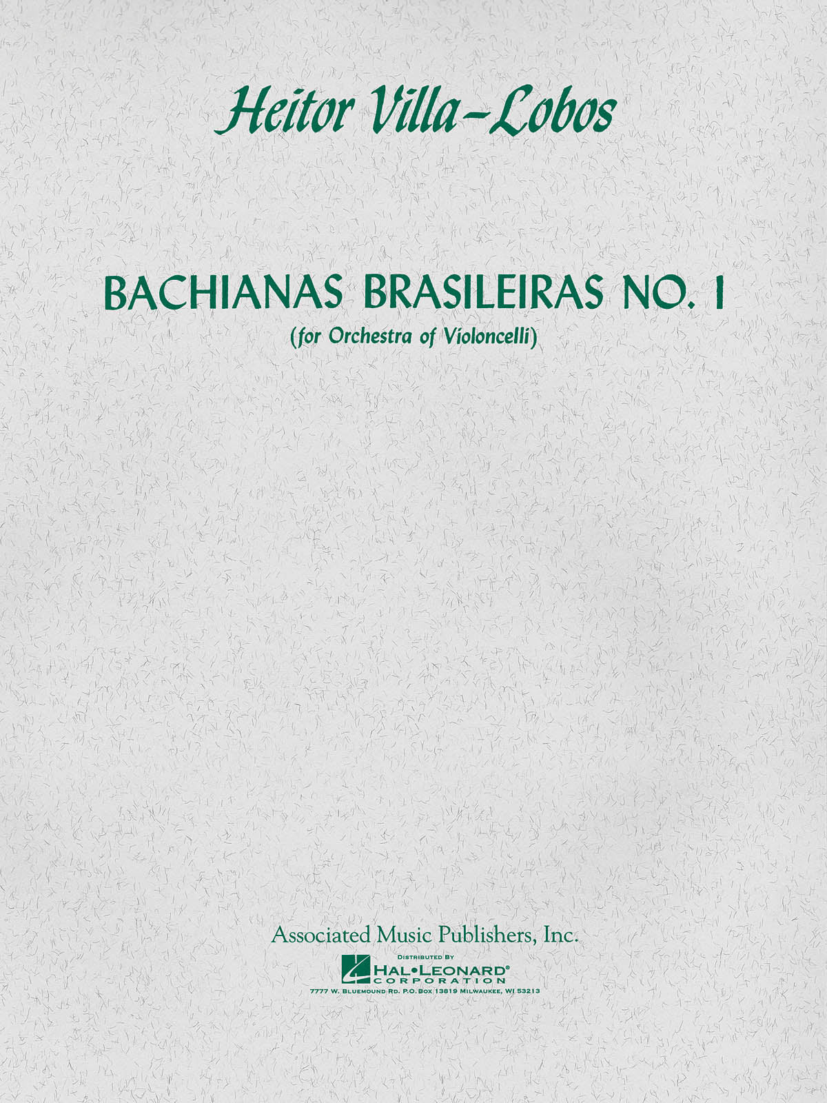 Villa-Lobos Bachianas Bras 1 Orch Parts