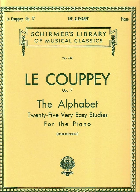 Le Couppey Alphabet 25 Easy Sudies Pno