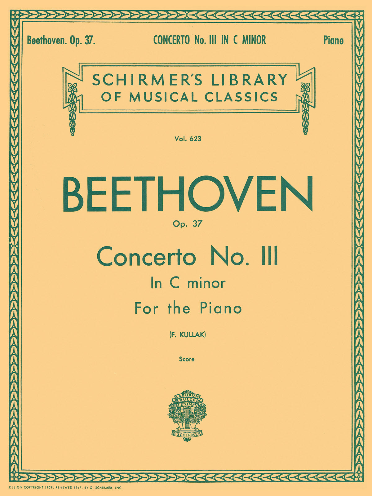 Beethoven Pno Concerto 3 cmin 2Pno GS