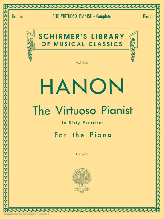 Hanon Virtuoso Pianist 60 Ex Comp GS