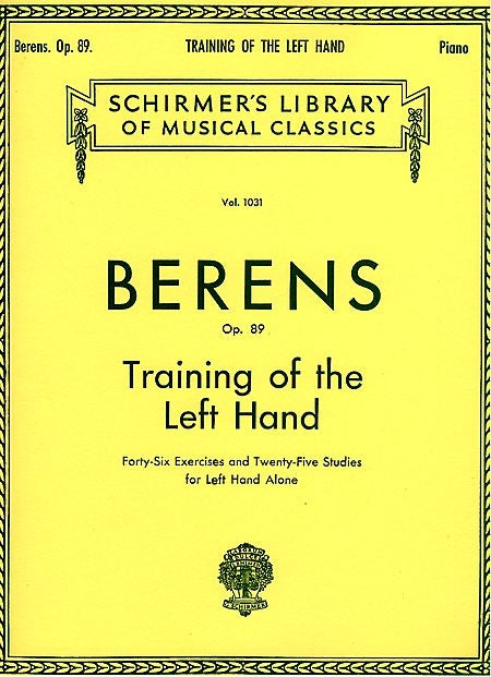 Berens Training of the Left Hand Op89 P