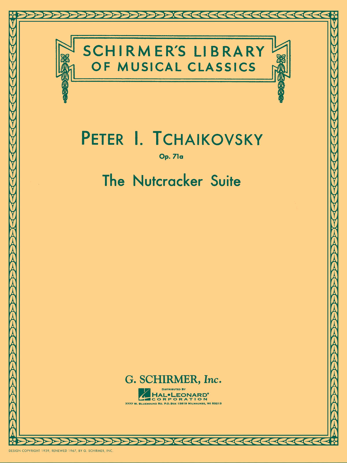 Tchaikovsky Nutcracker Suite Op.71a Pno