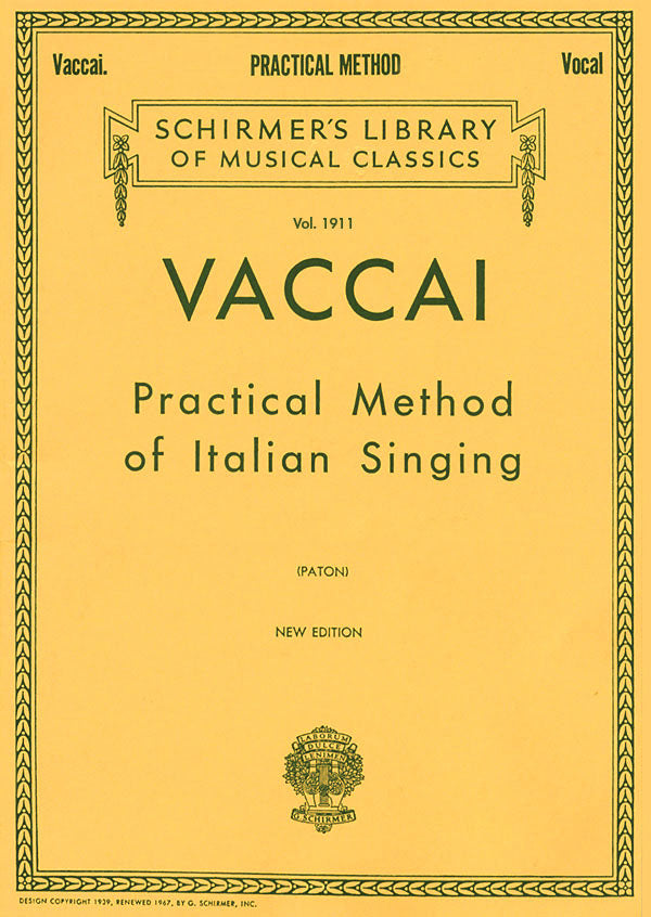 Vaccai Practical Method High Sop GS