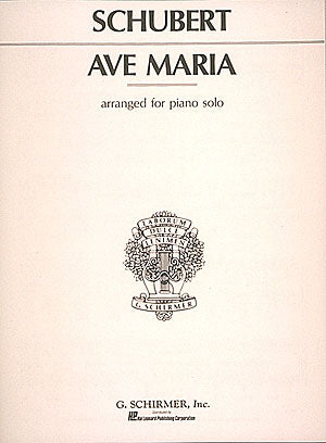 Schubert Ave Maria Pno Solo GS