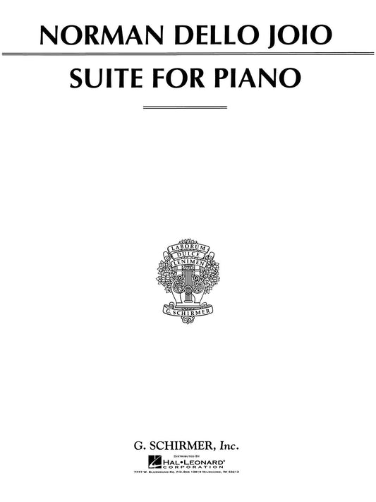 Dello Joio Suite for Pno GS