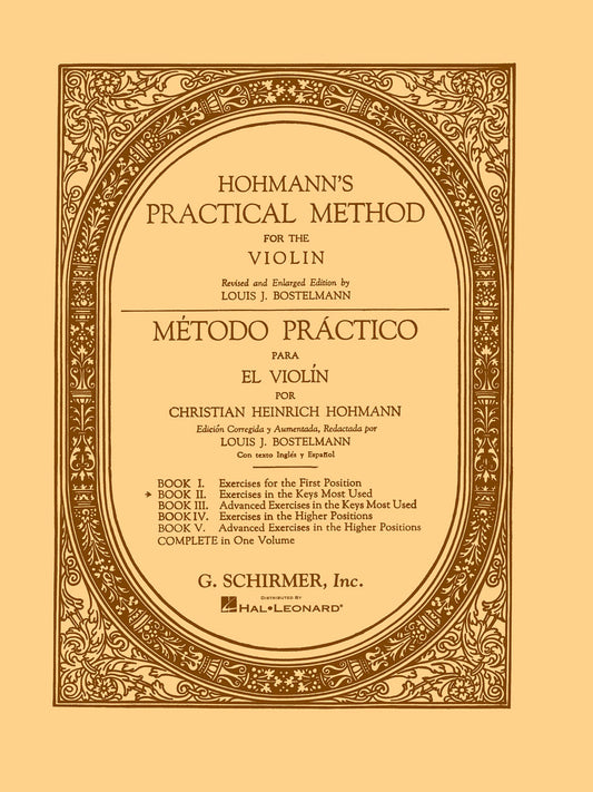 Hohmann Practical Method Vln Bk1 SCH