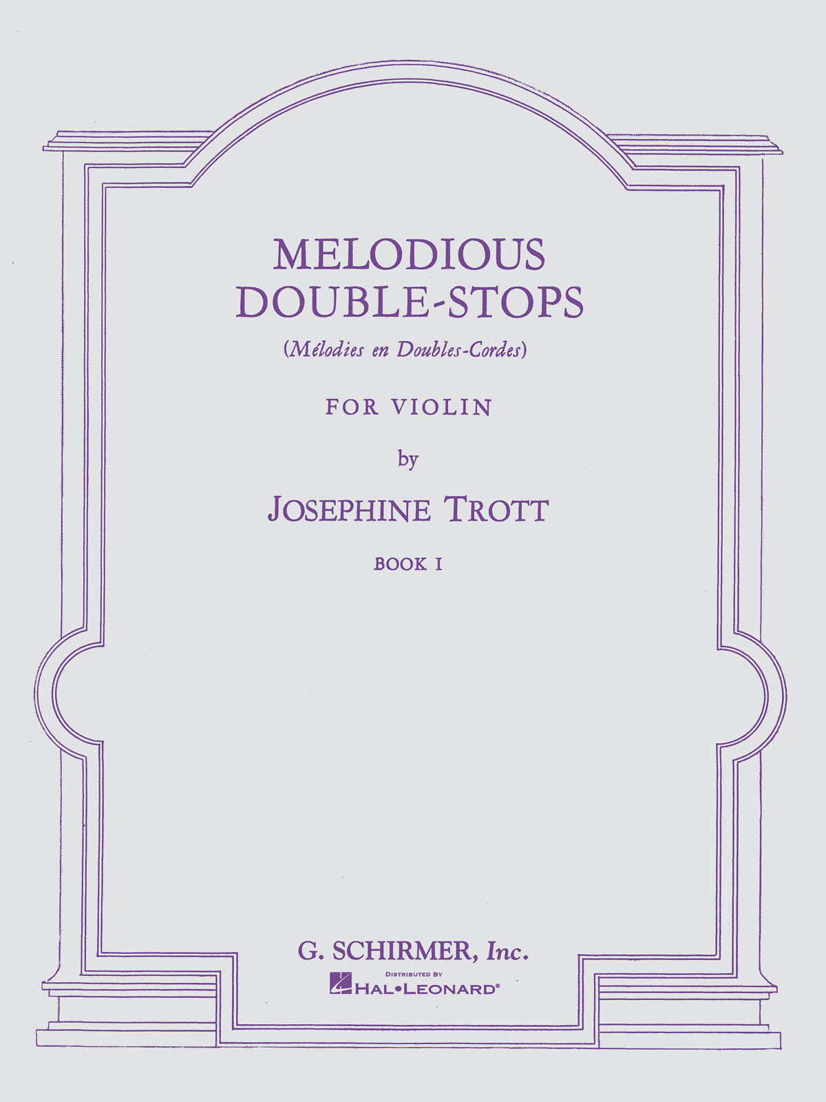 Trott Melodious Double Stops Bk1 Vln GS
