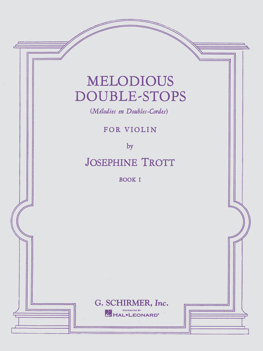Trott Melodious Double Stops Bk1 Vln GS
