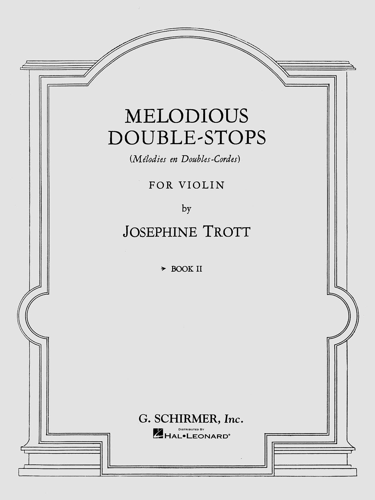 Trott Melodious Double-Stops Bk2 Vln GS