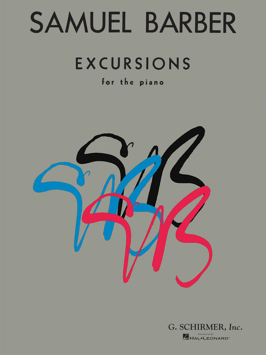 Barber Excursions For Pno GS