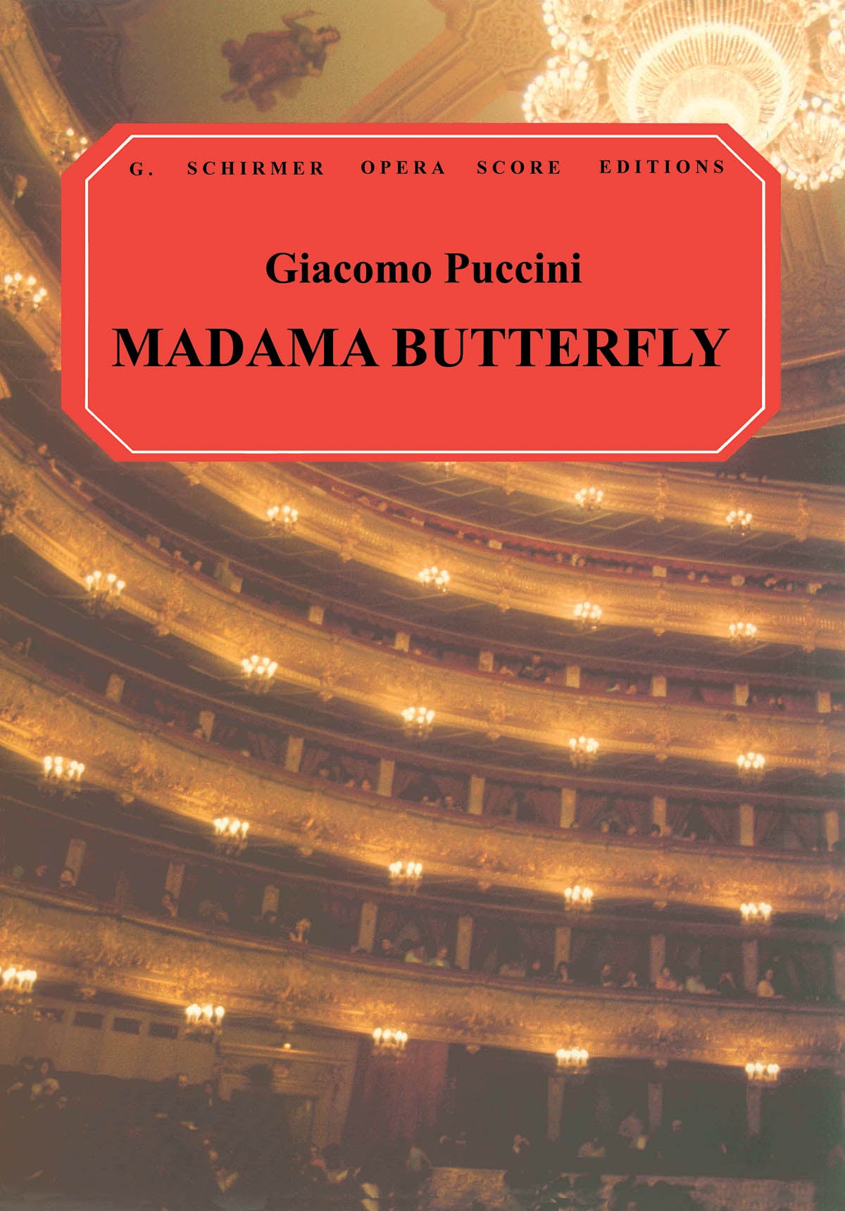 Puccini Madame Butterfly V/S Schirmer