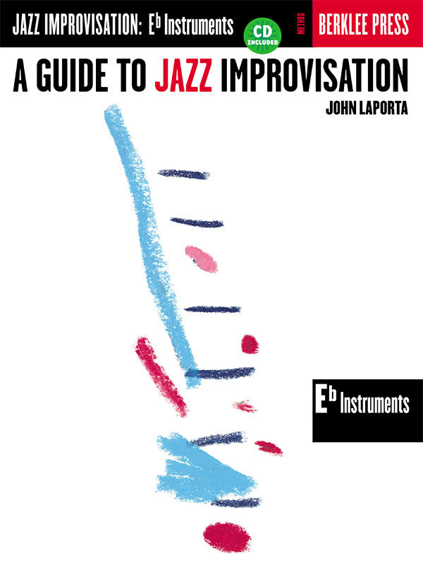 Laporta Jazz Improv Eb Inst Bk/CD