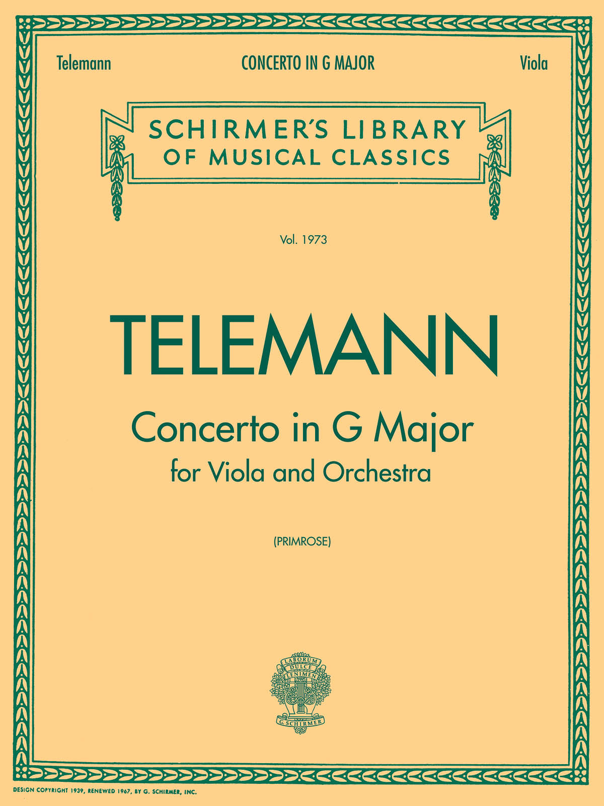 Telemann Concerto Gmaj Vla