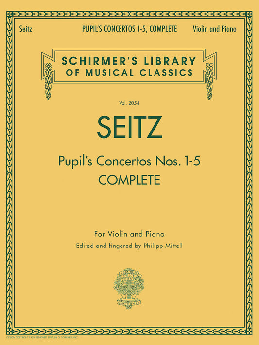 Seitz Vln Concertos 1-5 Comp GS
