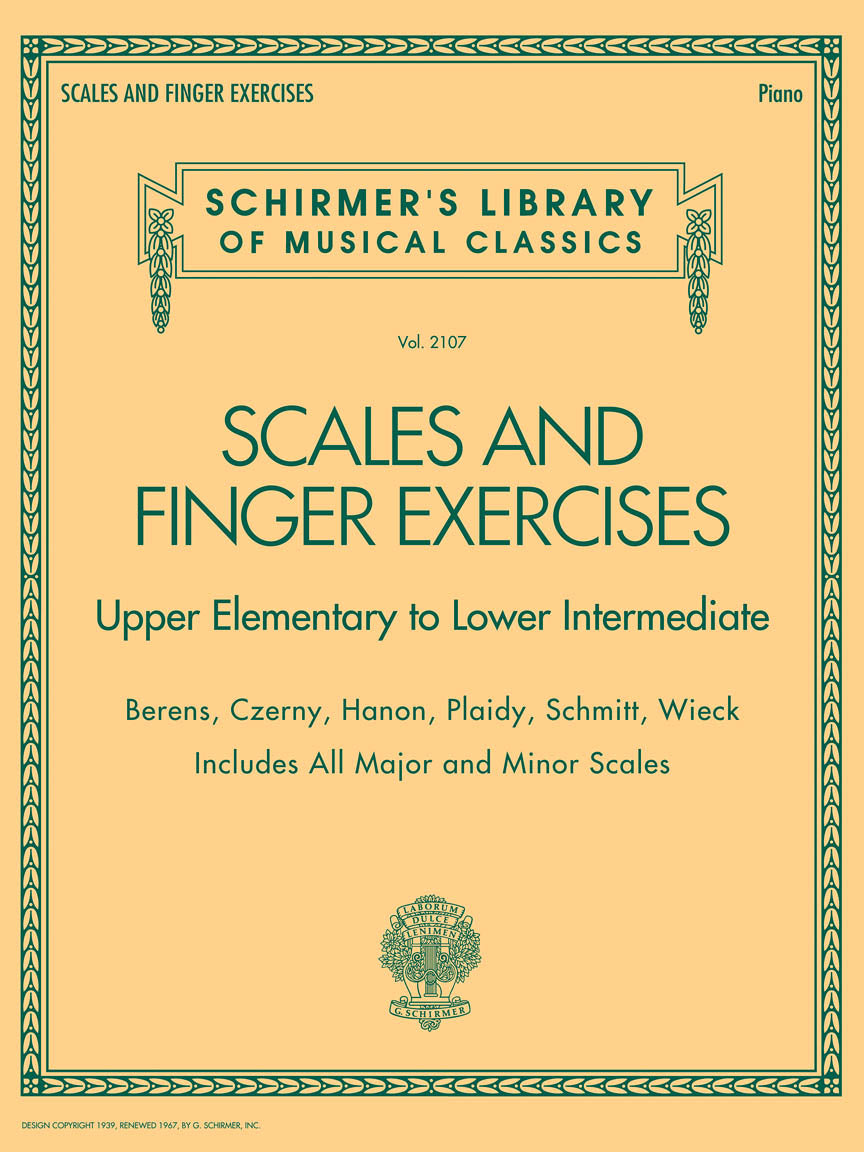 Scales And Finger Exercises Vol2107 Pno