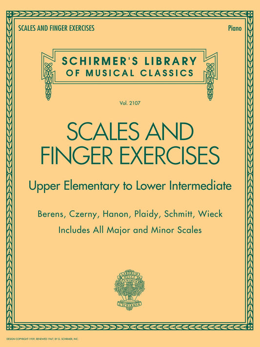 Scales And Finger Exercises Vol2107 Pno