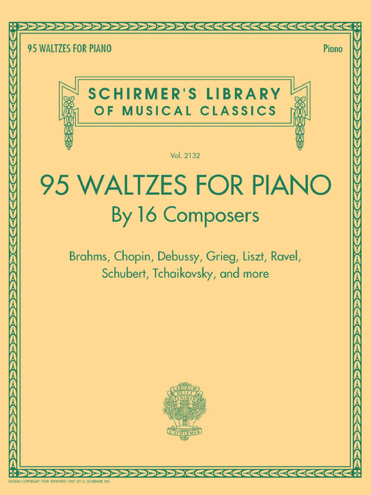 95 Waltzes For Pno By 16 Composers GS