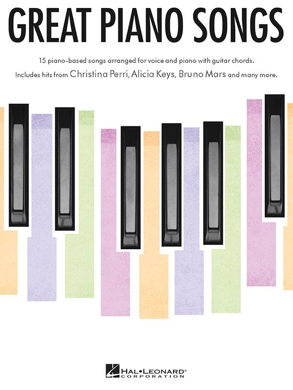 Great Piano Songs Voice/PF Bk HL