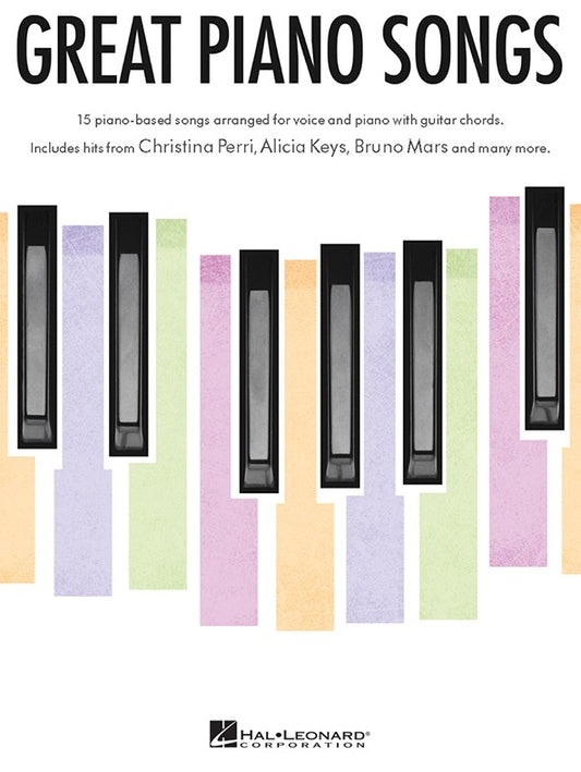 Great Piano Songs Voice/PF Bk HL