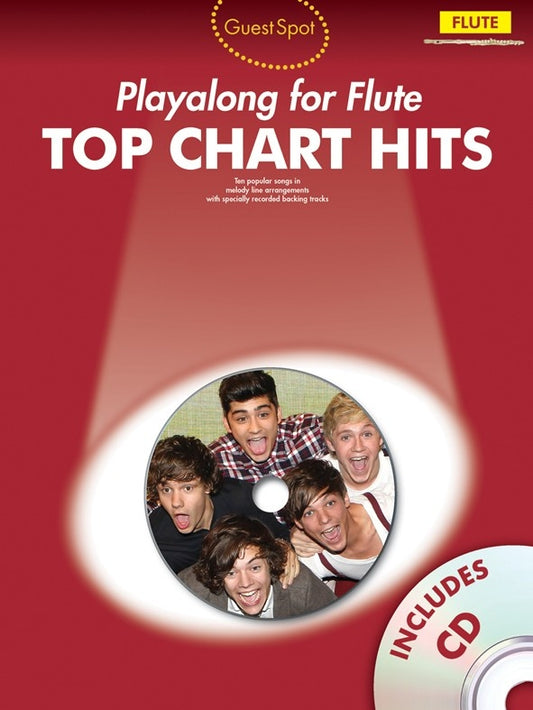 Guest Spot Top Chart Hits Flute Bk/CD